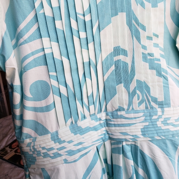 Cotton fit and flare Dress - Picture 7 of 10